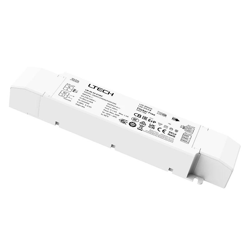 LTECH LED DMX  ̹, AC 220V-240V Է, 36W 24V  CV  DMX512/RDM Ǫ   б